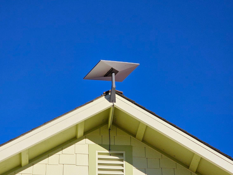 Residential Starlink Installation in Napa CA.